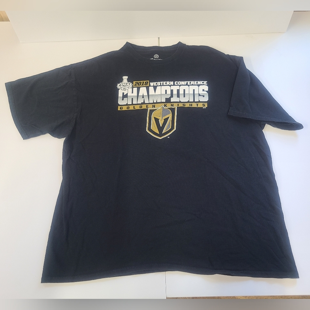Gildan Black and Gold Champions Tee